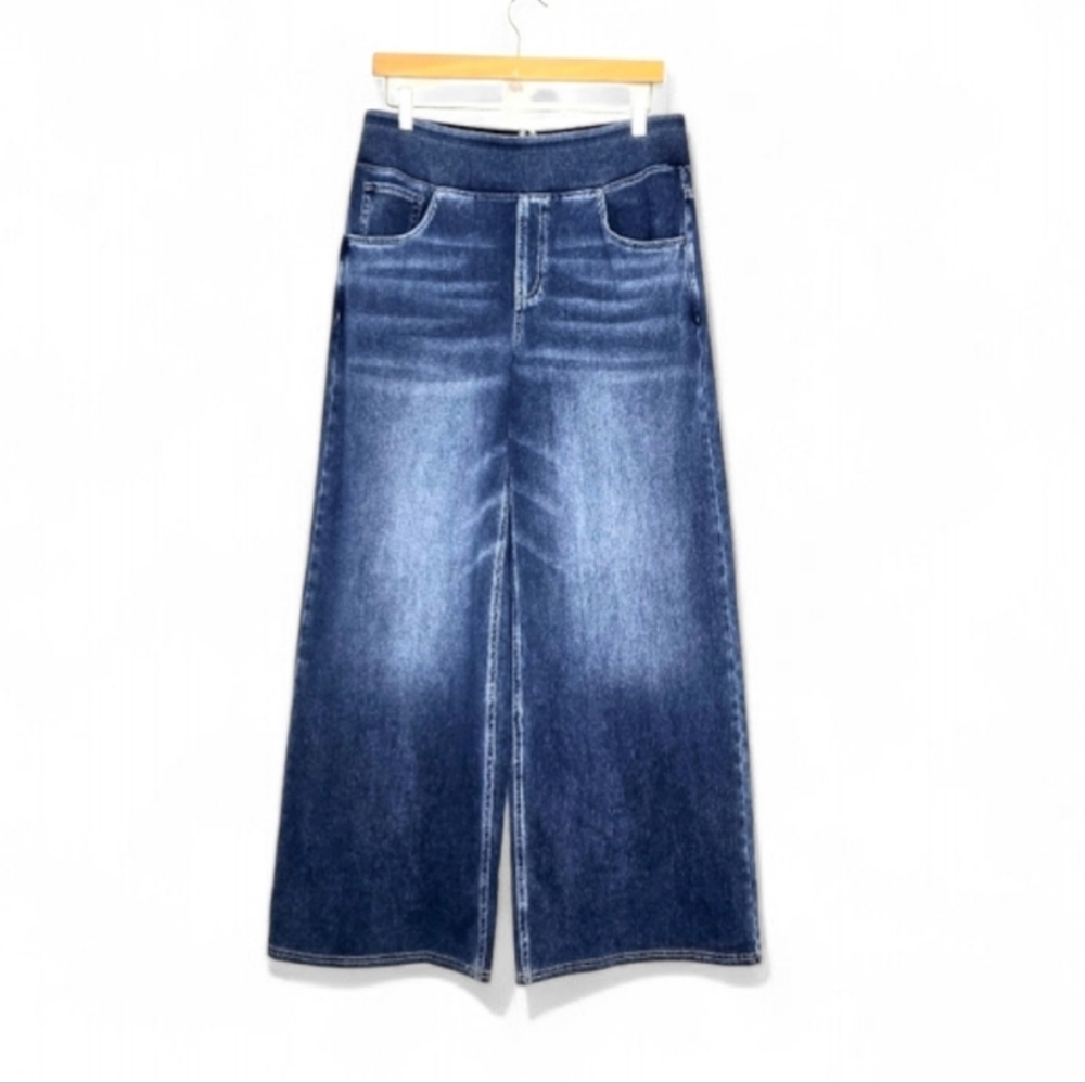 Halara Wide Leg Jeans. Size Large - Picture 2 of 16